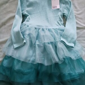 H&M Turquoise Layered Costume Dress
